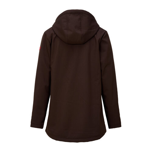 Nordberg Nordberg Tiara softshell jas dames - Bruin