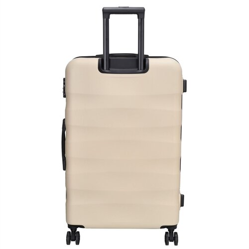 Beagles Beagles Originals großer Reisekoffer 88L - Kunststoff - Beige