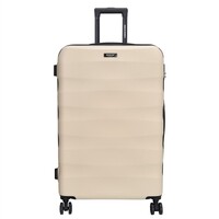Valigia da viaggio grande Beagles Originals 88L - Plastica - Beige