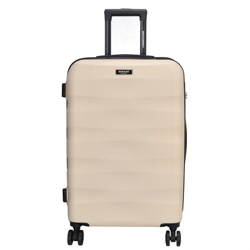 Beagles Beagles Originals mittelgroßer Reisekoffer 58L - Kunststoff - Beige Beagles Beagles Originals mittelgroßer Reisekoffer 58L - Kunststoff - Beige