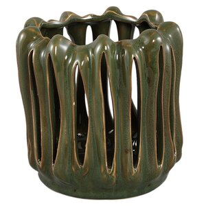PTMD PTMD Luci Ceramic Windlight - Nero