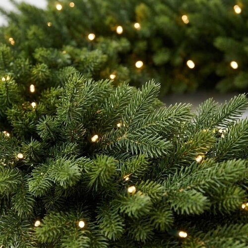 XMS-Trees Corona navideña Jasper de XMS-Trees, Ø60 cm - incluye LED - Ignífuga