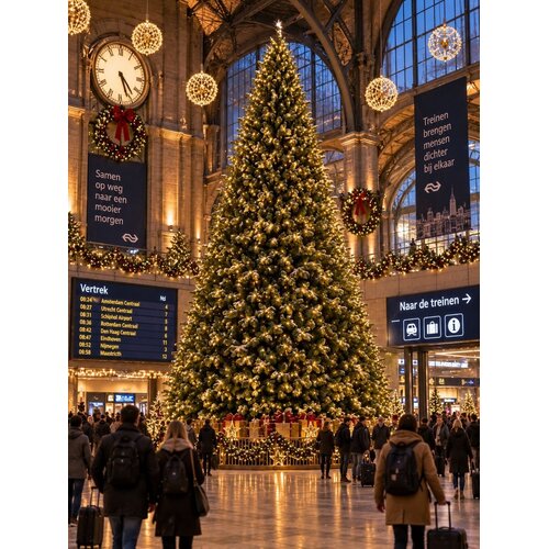 XMS-Trees XMS-Trees Gigantische Kunstkerstboom Alberta H600 x Ø265 cm - inclusief LED - Brandvertragend XMS-Trees XMS-Trees Gigantische Kunstkerstboom Alberta H600 x Ø265 cm - inclusief LED - Brandvertragend