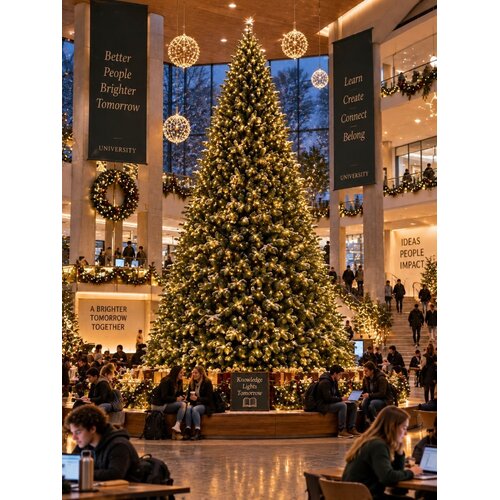 XMS-Trees XMS-Trees Gigantische Kunstkerstboom Alberta H800 x Ø340 cm - inclusief LED - Brandvertragend