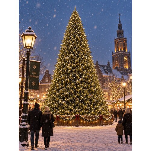 XMS-Trees XMS-Trees Gigantische Kunstkerstboom Alberta H1000 x Ø450 cm - inclusief LED - Brandvertragend XMS-Trees XMS-Trees Gigantische Kunstkerstboom Alberta H1000 x Ø450 cm - inclusief LED - Brandvertragend