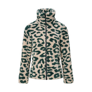 Nordberg Cárdigan de forro polar Nordberg Fenna para mujer, color verde. Nordberg Cárdigan de forro polar Nordberg Fenna para mujer, color verde.