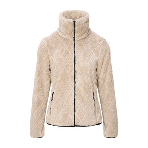 Nordberg Gilet in pile Nordberg Diamond da donna color sabbia Nordberg Gilet in pile Nordberg Diamond da donna color sabbia