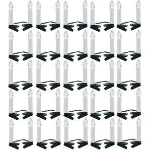 Wohnen & Styling LED-Kerzenleuchte 12 m, warmweiß
