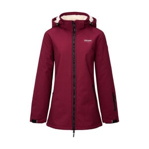 Nordberg Nordberg Teddy Softshell Jas Dames Bordeaux Nordberg Nordberg Teddy Softshell Jas Dames Bordeaux