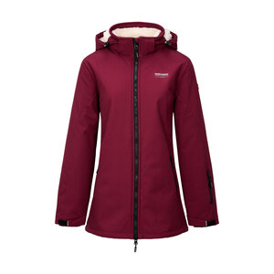 Nordberg Nordberg Teddy Softshell Veste Femme Bordeaux Nordberg Nordberg Teddy Softshell Veste Femme Bordeaux