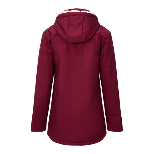 Nordberg Nordberg Teddy Softshell Jas Dames Bordeaux Nordberg Nordberg Teddy Softshell Jas Dames Bordeaux