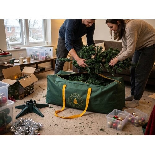 XMS-Trees Sac de rangement pour sapin de Noël artificiel XMS-Trees, 230 litres XMS-Trees Sac de rangement pour sapin de Noël artificiel XMS-Trees, 230 litres