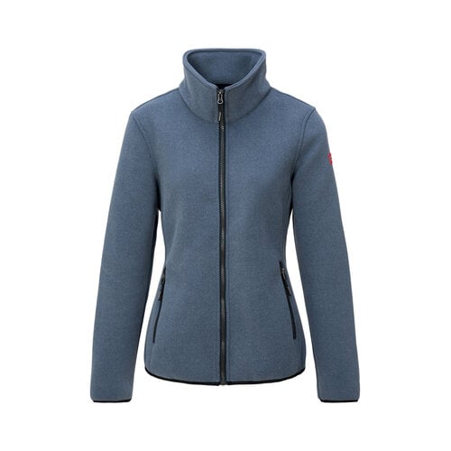 Nordberg Nordberg Agnes Fleece Vest Dames Navy Melange Nordberg Nordberg Agnes Fleece Vest Dames Navy Melange