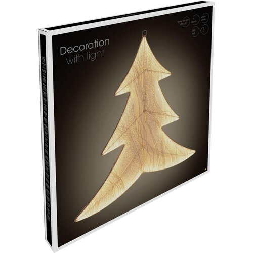 Verlichte Kerstboom Goud 260x LED 53x56 cm Verlichte Kerstboom Goud 260x LED 53x56 cm