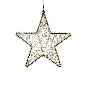 LED Ster Zilver Ø36 cm LED Ster Zilver Ø36 cm
