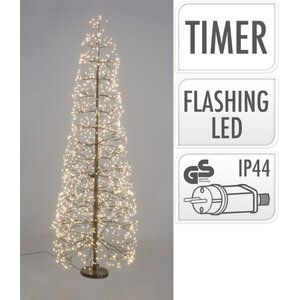 Verlichte Boom Zwart 180 cm Verlichte Boom Zwart 180 cm