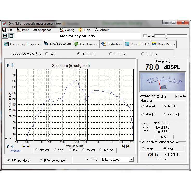 OmniMic V2 Computer Based Precision Room Measurement System