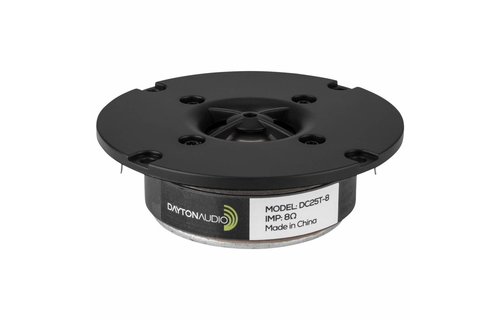 DC25T-8 1" Titanium Dome Tweeter