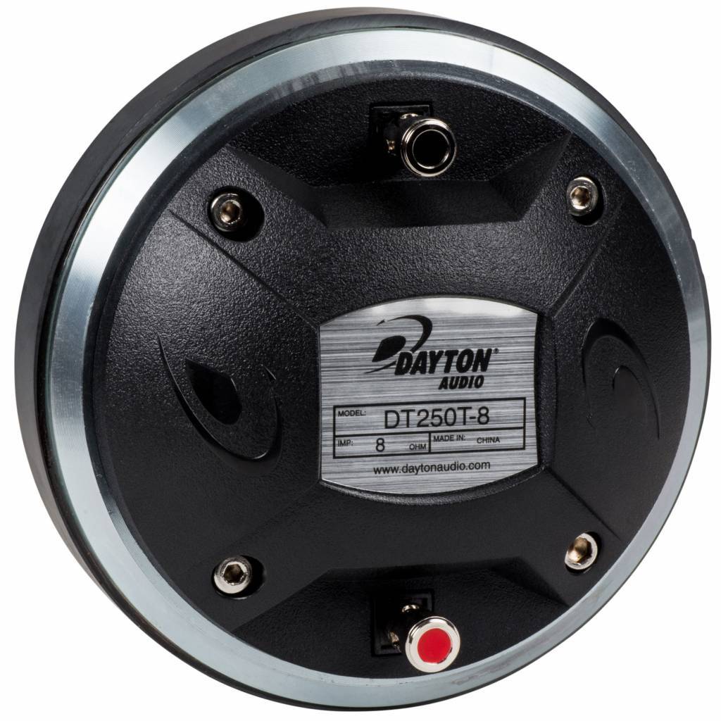 DT250T-8 1" Titanium Compression Horn Driver 1-3/8"-18 TPI 8 Ohm