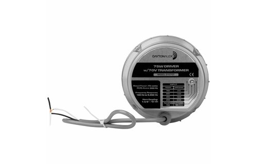 D1075T 75W PA Speaker Horn Driver with 70V Transformer