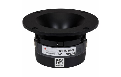 H26TG45-06 1" Silk Dome Tweeter with Waveguide