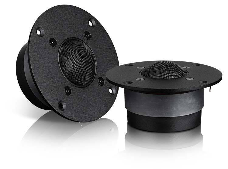 RST28F-4 1-1/8" Reference Series Fabric Dome Tweeter 4 Ohm