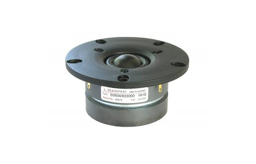 Discovery D2604/833000 1" Textile Dome Tweeter