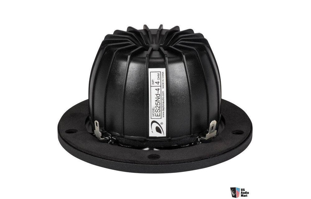 ES25Nd-4 1" Ring Dome Neodymium Tweeter
