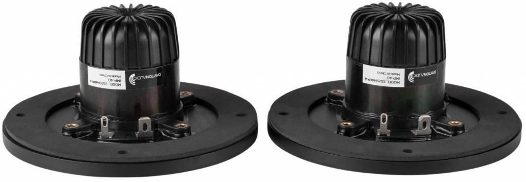 ES25NdXP-4 Matched Pair 1" Ring Dome Neodymium Tweeter