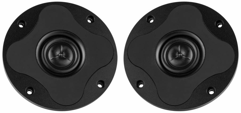 ES25NdXP-4 Matched Pair 1" Ring Dome Neodymium Tweeter