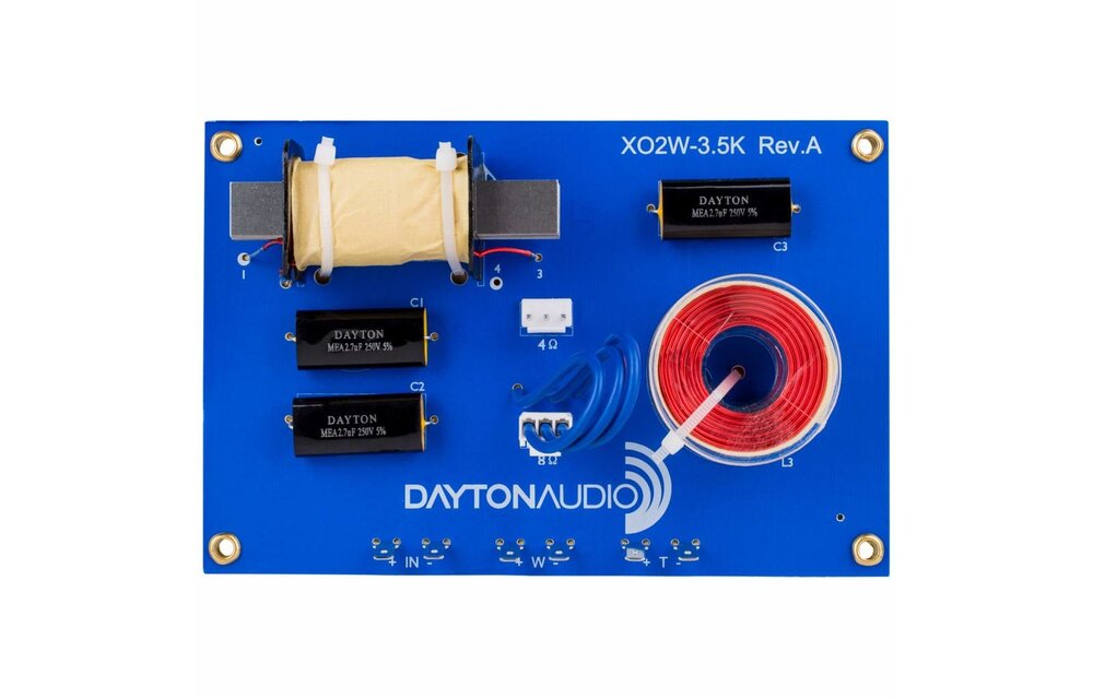 XO2W-3.5K 2-Way Speaker Crossover 3,500 Hz