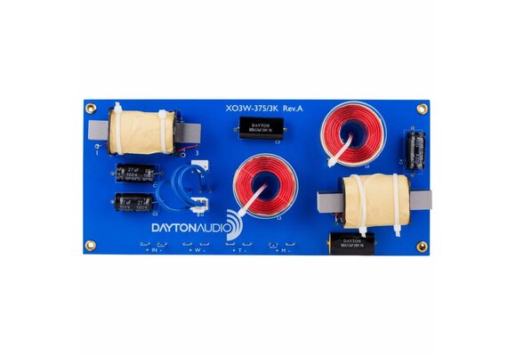 XO3W-375/3K | 3-Way Crossover | 375/3,000 Hz | 4/8 Ohm