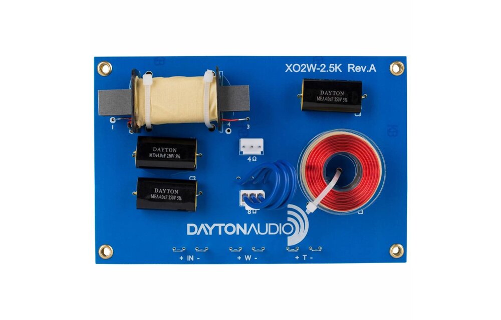 XO2W-2.5K 2-Way Speaker Crossover 2,500 Hz