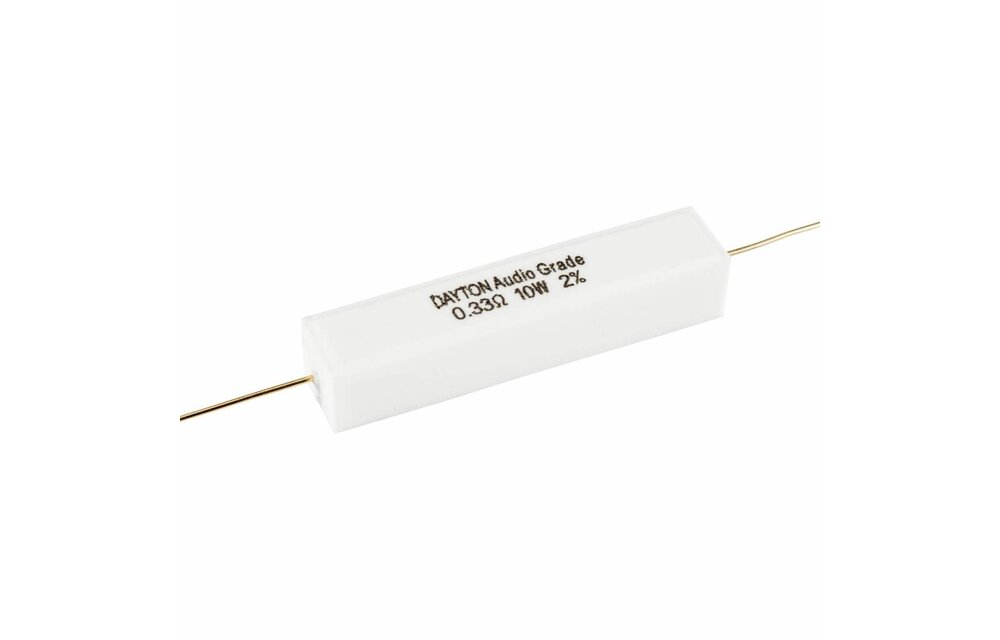 0.33 Ω | 10 W | 2% | Precision Audio Grade Resistor