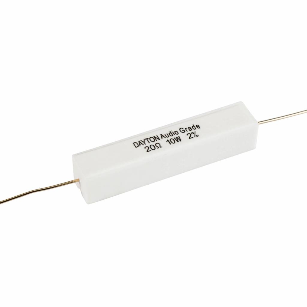 20 Ω | 10 W | 2% | Precision Audio Grade Resistor