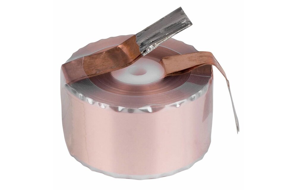 CF16-33 | 0.33 mH | 0.18 Ω | 3% | 16 AWG | Copper Foil Inductor Crossover Coil