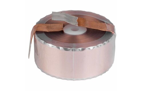 CF16-33 | 0.33 mH | 0.18 Ω | 3% | 16 AWG | Copper Foil Inductor Crossover Coil