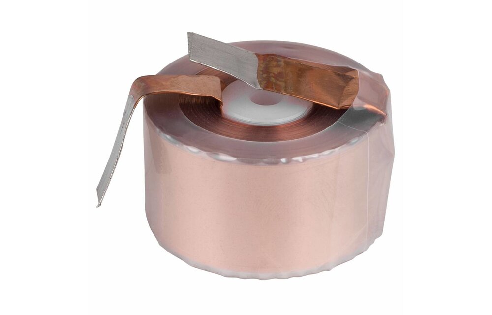 CF16-39 | 0.39 mH | 0.20 Ω | 3% | 16 AWG | Copper Foil Inductor Crossover Coil