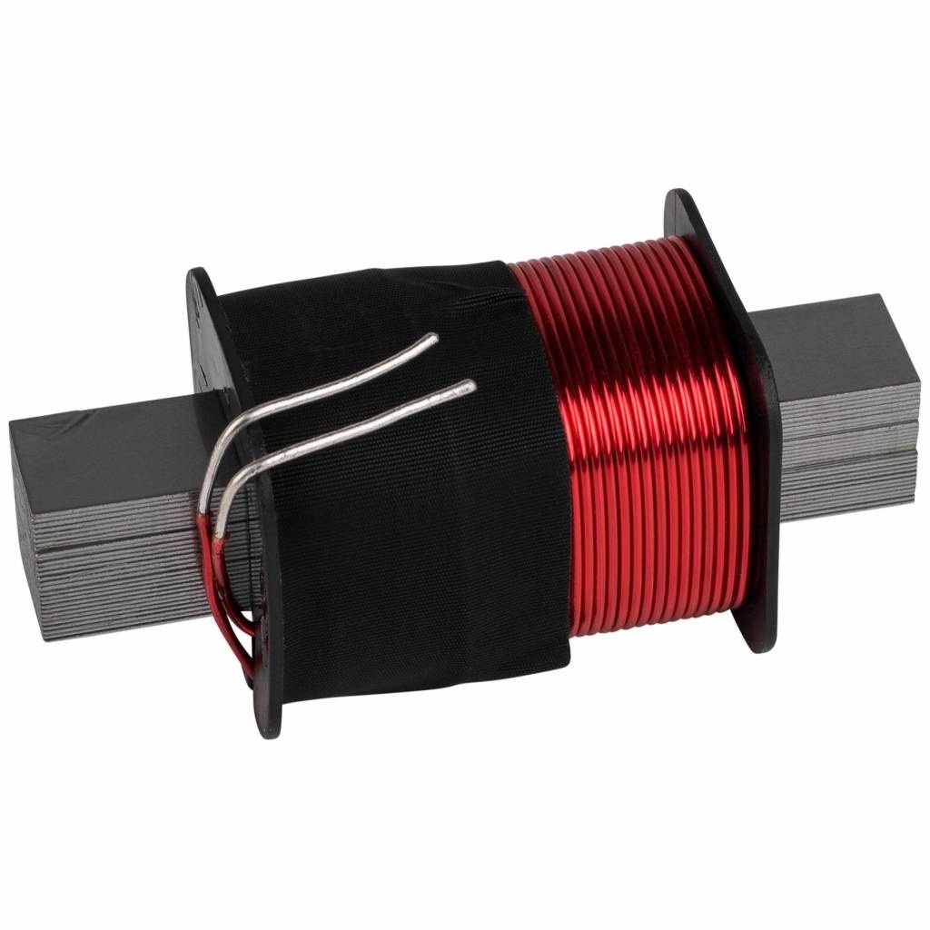 IC185 | 5.0 mH | 0.49 Ω | 3% | 18 AWG | Iron Core Inductor Crossover Coil