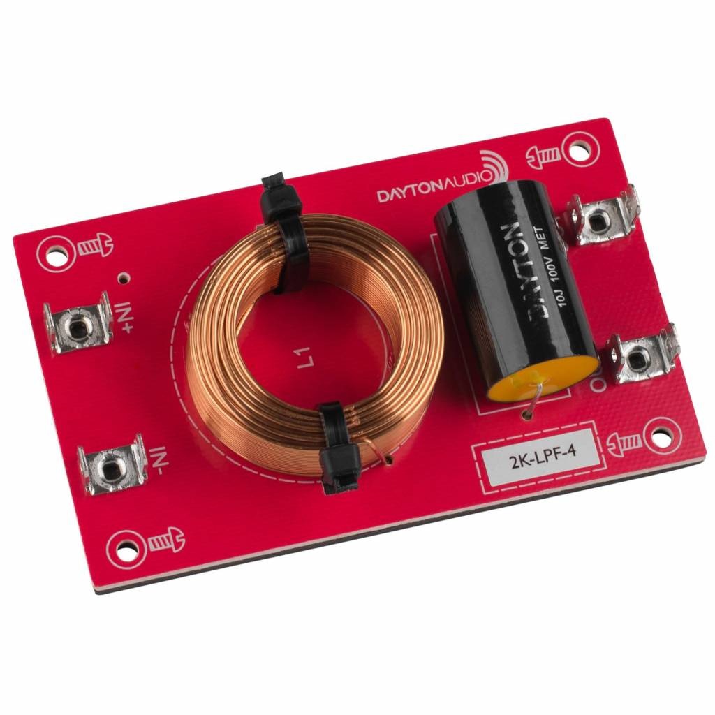 Low Pass Speaker Crossover 12 dB/Octave, 4 Ohm