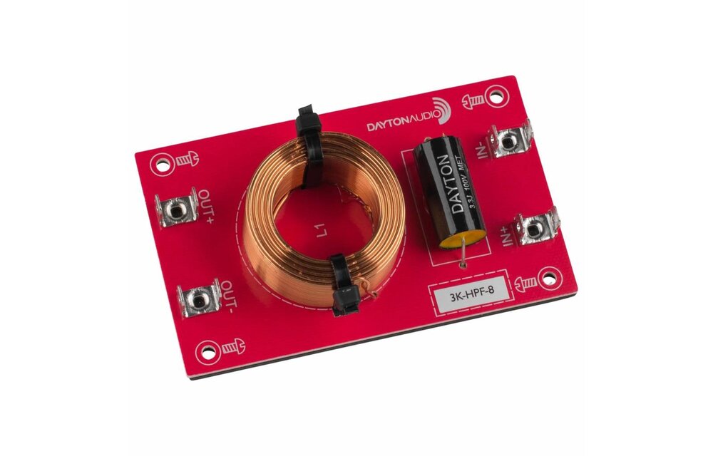 High Pass Speaker Crossover 12 dB/Octave, 8 Ohm