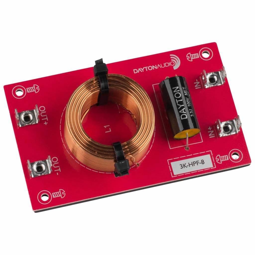 High Pass Speaker Crossover 12 dB/Octave, 8 Ohm