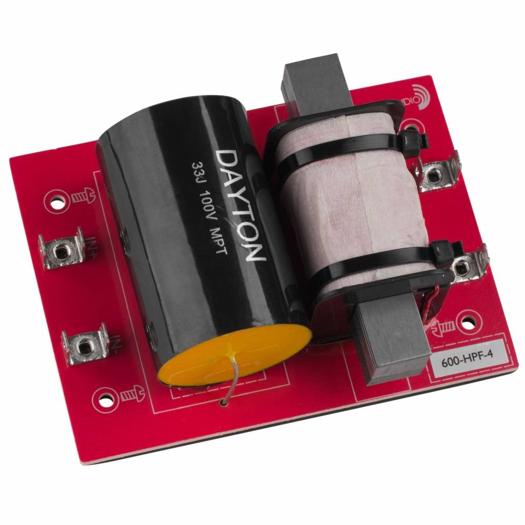 High Pass Speaker Crossover 12 dB/Octave, 4 Ohm