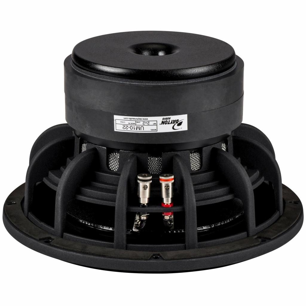 UM10-22 10" Ultimax DVC Subwoofer 2 ohms Per Coil