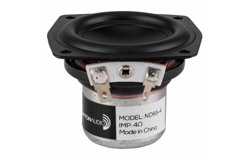 ND65-4 2-1/2" Aluminum Cone Full-Range Driver 4 Ohm