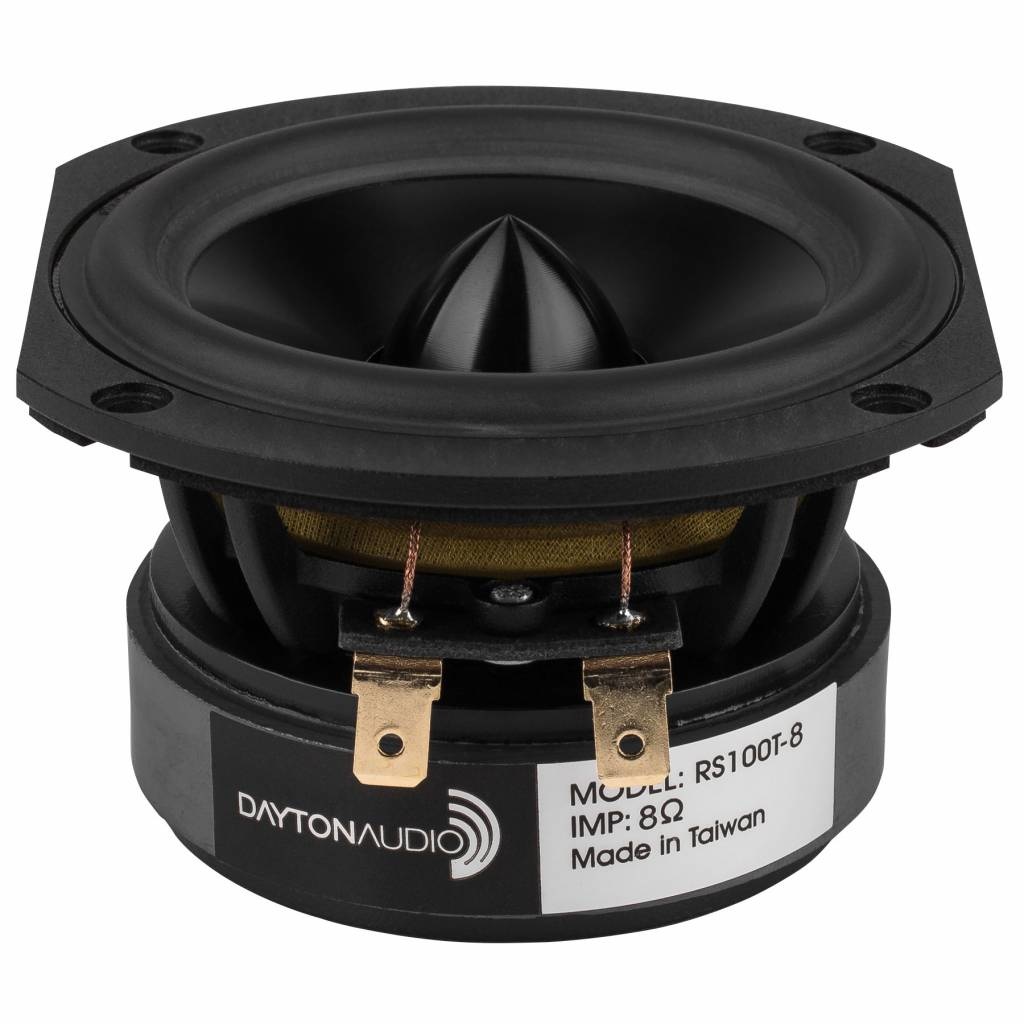 RS100T-8 4" Reference Woofer Truncated Frame
