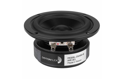 DSA90-8 3" Designer Series Aluminum Cone Full-Range Driver 8 Ohm