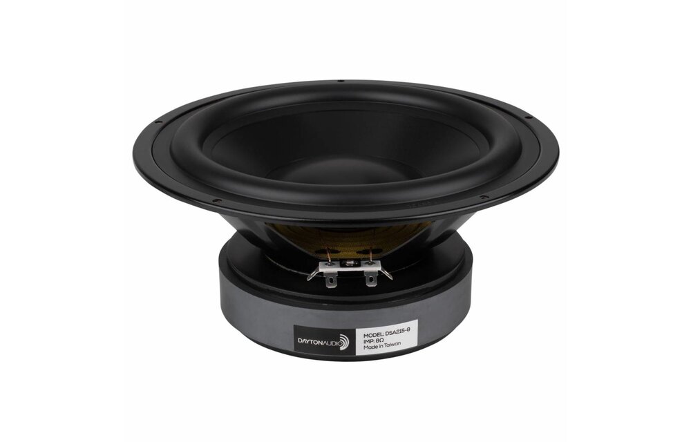 DSA215-8 8" Designer Series Aluminum Cone Woofer
