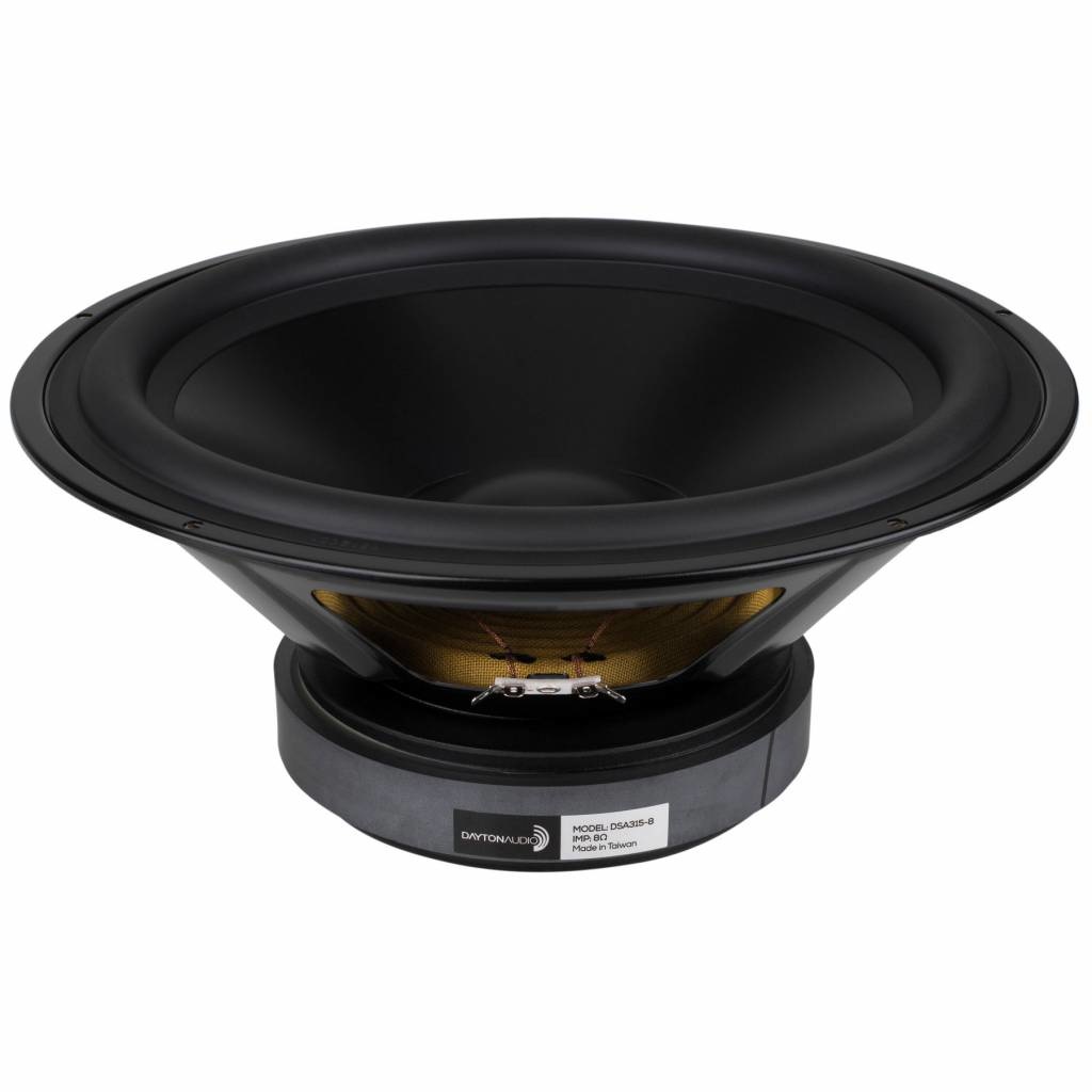 DSA315-8 12" Designer Series Aluminum Cone Woofer