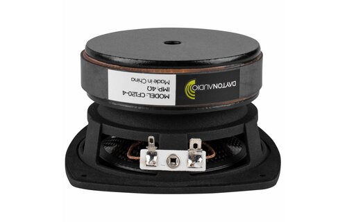 CF120-4 4-1/2" Woven Carbon Fiber Midwoofer 4 Ohms